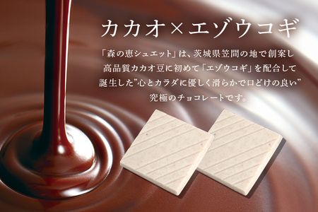 グッドヘルシー チョコ 「森の恵」ホワイト24枚入り　≪スクエア≫ BO-015