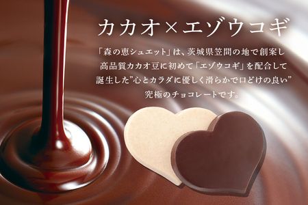 グッドヘルシー チョコ 「森の恵」詰合せ24枚入り　≪ハート≫ BO-018