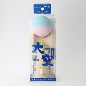 競技用けん玉「大空」Matte水色＆ピンク_F093