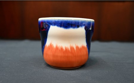 【陶器市特集】【波佐見焼】富士のぞき カップ （呉・朱） 湯呑み ペアカップ 食器 皿 【協立陶器】 [TC93] 波佐見焼