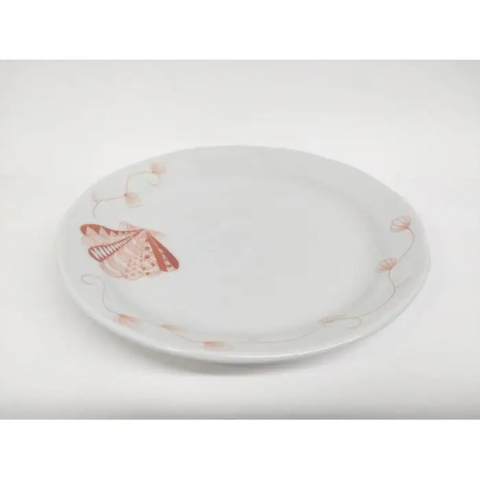 5号皿揃 赤絵 海のいきもの 九谷焼