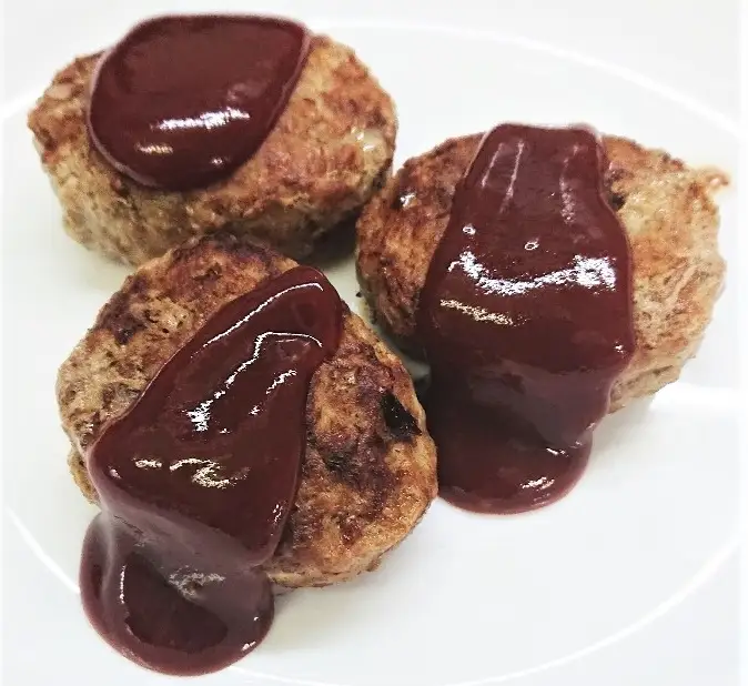 お肉三種の手作りハンバーグ　７０ｇ×５個　0114-2501