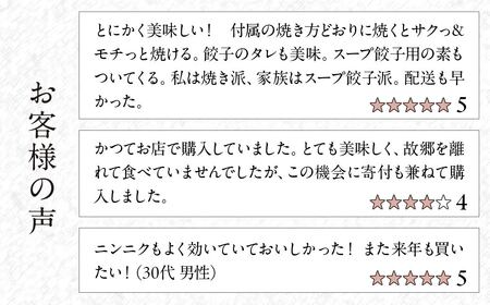 穂満 謹製 手造り餃子 114個 餃子 ぎょうざ