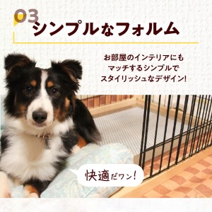 犬用ステンレス製トイレトレイ（段付きタイプ・レギュラーサイズ）[068N01]