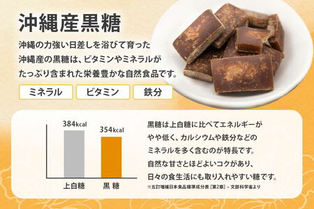 沖縄の黒糖【ハイビスカス黒糖】10袋セット