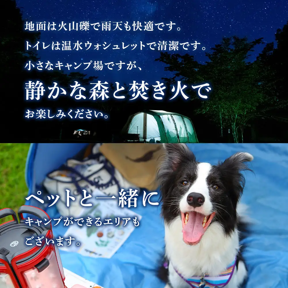 キャンプ場 利用補助券 ブウベツの森 北海道 白老町 （25,000円分）