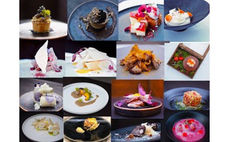 【北浜】ABITACOLO 河南町野菜のコース料理チケット ２名様分 No.301