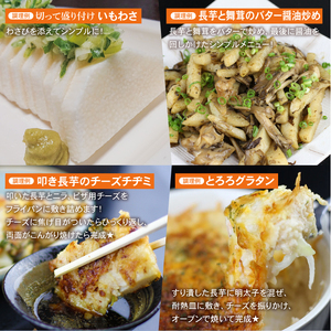 変色しない！ 土付き 長芋 4kg 【マル庄】 ／ 長いも 長イモ ながいも 山芋 やまいも ヤマイモ 芋 いも イモ 春野菜 秋野菜 生野菜 根菜 時短 時短食材 便利 手軽 国産 とろろ 山かけ おすすめ オススメ 人気 ４kg 4キロ ４キロ
