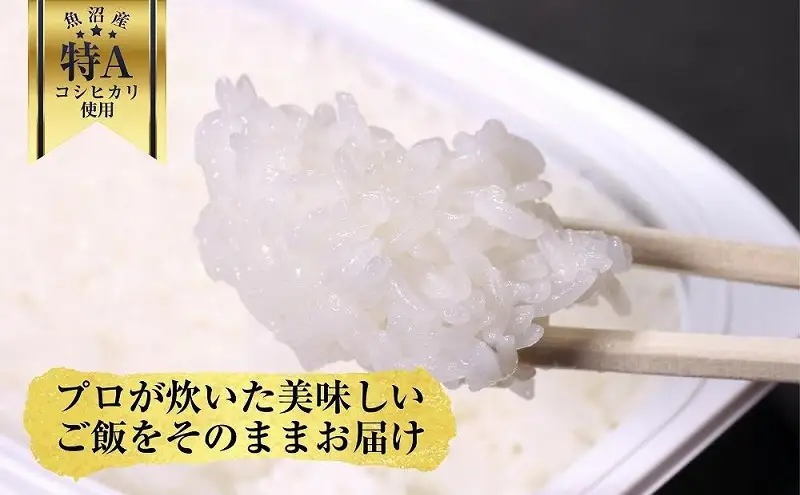 新潟県 魚沼産 備蓄 コシヒカリ ご飯 200g×30 パック ごはん レンジ 簡単 巣籠り 無添加 パックご飯 ごはんパック ブランド米 便利 簡単調理 温めるだけ 