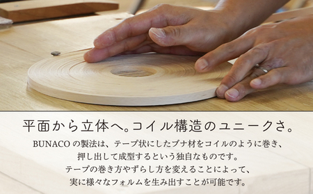 C-6 BUNACO ブナコ製作体験チケット 製造工程 見学 うつわ 自由 職人 塗装 作る入れ物 手作り 