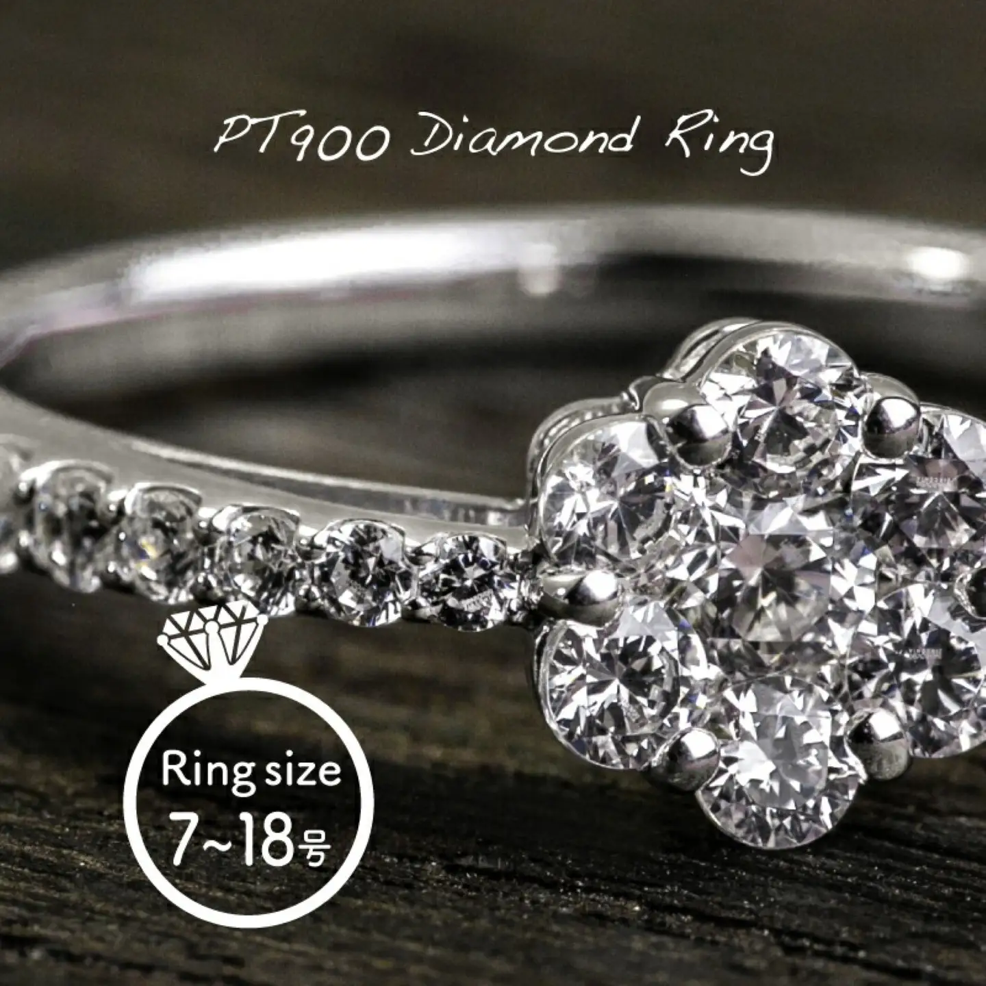  pt900 ダイヤモンドリング　0.58ct（RP_MR-016）山梨 ジュエリー 人気ブランド ジュエリー