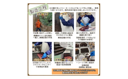 長野県産 軽井沢鹿工房 愛犬用 鹿肉ジャーキー 120g(ももスライスジャーキー) ペット ドッグ フード 信州産 無添加 オーガニック 低カロリー 低脂肪 栄養価 小型犬 大型犬 素材 そのまま 食いつき 抜群 