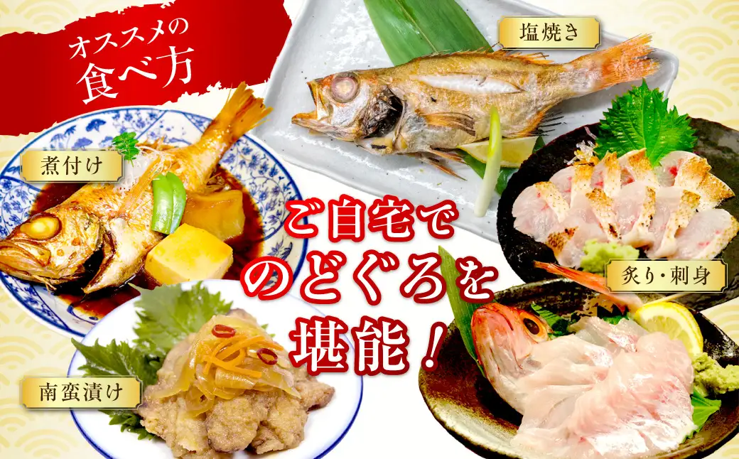 のどぐろ（鮮魚）1.2kg程度 処理済 のどぐろ 【006_2041】