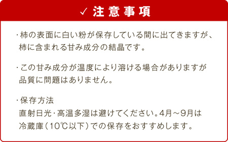 干し柿（西条柿） 12個セット 【032_2073】