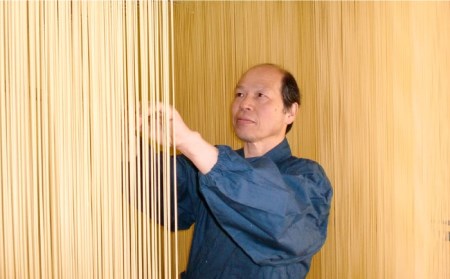 【九州産 小麦使用】島原 手延べ そうめん 千年の糸 / 南島原市 / 本多製麺 [SAV004]