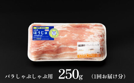 【12回定期便】豚肉しゃぶしゃぶセット 豚肉[SEI010] 