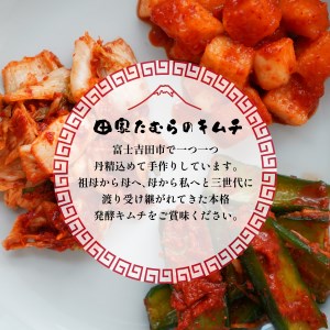 キムチ 本場韓国人の作るキムチ！田家たむらの白菜キムチセット 漬物