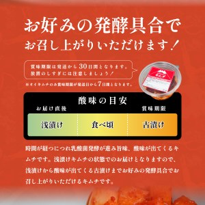 キムチ 本場韓国人の作るキムチ！田家たむらの白菜キムチとオイキムチのセット 漬物