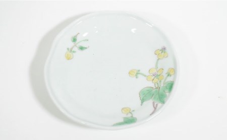 【陶器市特集】【波佐見焼】小花紋 小皿 3枚セット 食器 皿 【藍水】 [GB37]  波佐見焼