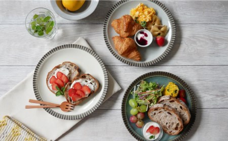 【美濃焼】MALREマルレ プレート4サイズ3色12点セット【EAST table】[MBS081]