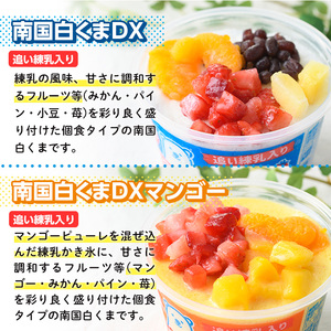 白くま 250ml×4個 南国白くまDX詰め合わせセット アイス かき氷【セイカ食品】 No.381 