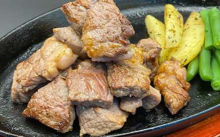 【博多和牛】サイコロステーキ500g (自家製 旨辛みそたれ付き)