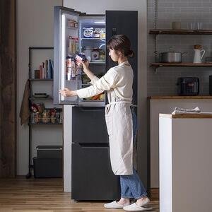 冷蔵庫 320L ファン式 自動霜取り IRSN-32A-B ｜ 冷蔵庫 アイリスオーヤマ 
