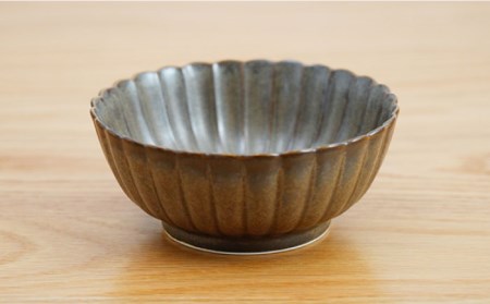 【陶器市特集】【波佐見焼】花しのぎ 小鉢 （栗） 3点セット 食器 皿 【団陶器】 [PB103] 波佐見焼