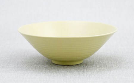 【波佐見焼】アイシー ボウル 大 （ホワイト・イエロー） ペアセット 食器 皿 【団陶器】 [PB116] 波佐見焼