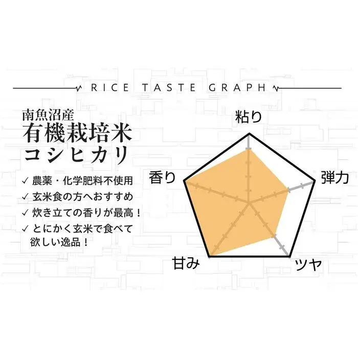 【令和8年産新米予約】玄米5kg 南魚沼産有機栽培米コシヒカリ・農家直送_AG【銘柄米 ブランド米 玄米 こしひかり コシヒカリ 魚沼産 新潟米 産地直送 お米 米 こめ ごはん】【令和8年10月下旬から1ヶ月以内に順次発送予定】