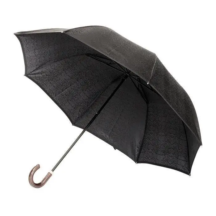 槙田商店【紳士折りたたみ傘】monotone パイソン《晴雨兼用》
