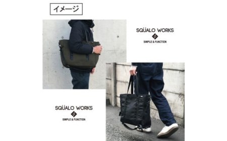 W ZIPトートバッグ オリーブ BR005 OL 16L