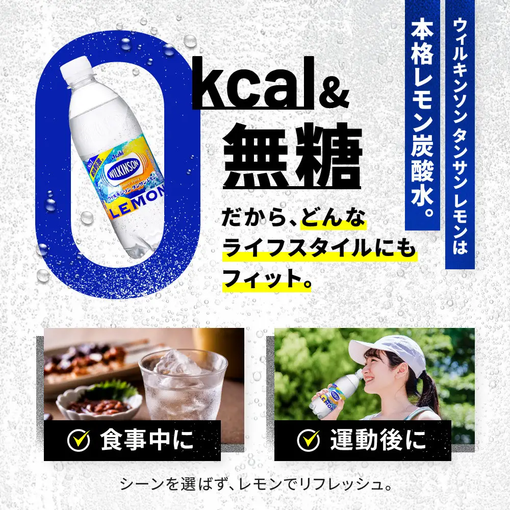 アサヒ飲料 ウィルキンソン タンサン レモン（500mlペットボトル×24本）