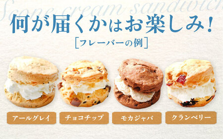 スコーンクリームサンド アソートセット 6P 多治見市/famfam スコーン 洋菓子 個包装 詰め合わせ 詰合せ おまかせ スイーツ[TAK003]