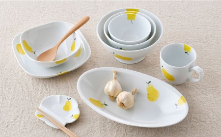 【波佐見焼】ラフランス いれこ碗 茶碗 ボウル カレー皿 マグカップ ホームセット 食器 皿 【松幸陶芸】 [HB43] 波佐見焼