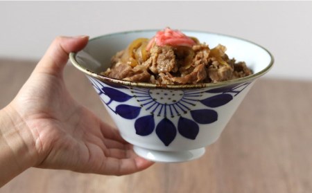 【波佐見焼】おまかせ丼 どんぶり ブルーメ 食器 皿 【翔芳窯】 [FE173]  波佐見焼