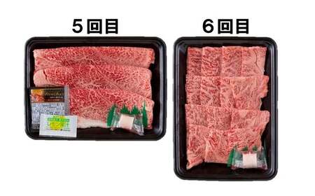 《定期便》長崎和牛お届け便ミニ(6回)