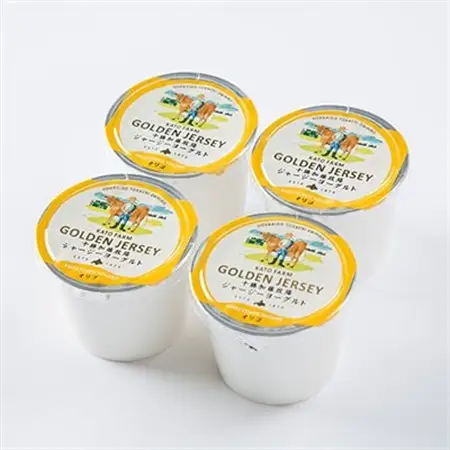 ゴールデンジャージーヨーグルト　オリゴ　100g×4個入り_卵・乳製品 ヨーグルト  _【配送不可地域：離島】【1355156】