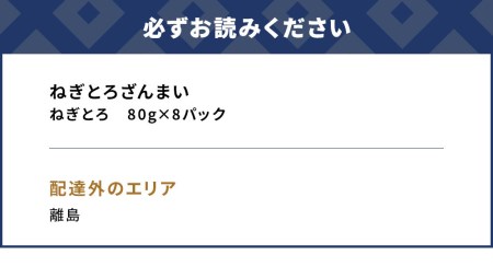 マグロ たたき（ねぎとろ）ざんまい 80g×8P  | 津久見市