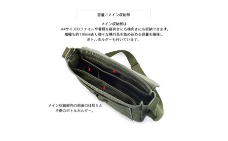 バンナイズ　帆布のクラシックショルダーB　バンナイズ 帆布 お散歩 買い物 お出かけ ショッピング ステッチ ショルダーバッグ ファッション カバン バッグ 