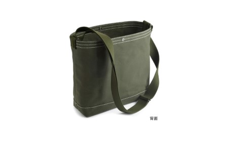 バンナイズ　帆布のクラシックショルダーA　バンナイズ 帆布 お散歩 買い物 お出かけ ショッピング ステッチ ショルダーバッグ ファッション カバン バッグ 