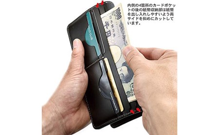 カードと紙幣収納のロングウォレット/スタンダードタイプ　バンナイズ オイル シュリンク レザー 本革 財布 長財布 ファッション小物 ファッション カバン バッグ 