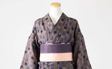 手ぶらでOK デニム着物レンタル チケット（1名様） 着付け・小物一式 ヘアセット付き