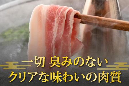 【福井のブランド豚肉】荒島ポーク バラしゃぶしゃぶ用 680g[A-054007]