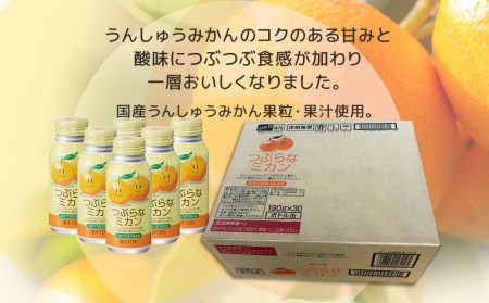 つぶらな ミカン 190g×60本 | みかん ジュース 津久見市