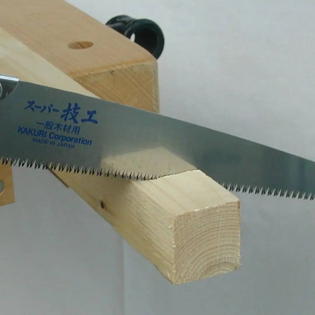 [KAKURI]  スーパー技工鋸 替刃3枚付セット 小型のこぎり 替刃 ノコギリ DIY 【019S030】