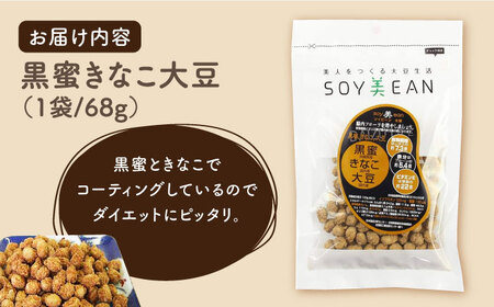 SOY美EAN 2袋 黒蜜きなこ・ブルーベリー /宮本邦製菓 [UBN002] お菓子 大豆 大豆菓子