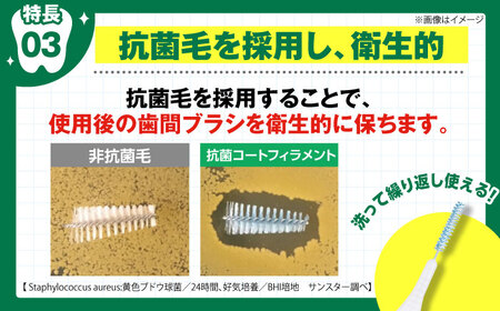 GUM　歯間ブラシ20本入り×60パック（Ｉ字型）SSS[AOAD015] 歯間ブラシ