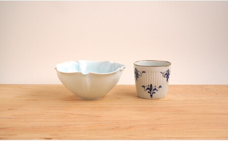 有田焼 涼しげブルー 夏のうつわセット マルシゲ陶器 食器 器 うつわ 陶磁器 皿 ギフト 贈答 35000円 3.5万円 A35-464