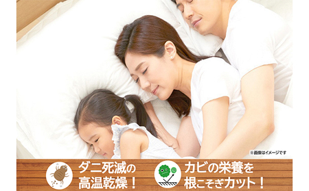 【フラットクリーニング】布団2点パック 利用券 体験チケット 丸ごと 水洗い 汗 リフレッシュ ダニ 死滅 乾燥 カビ 増殖 根こそぎ 特殊洗剤 保管 